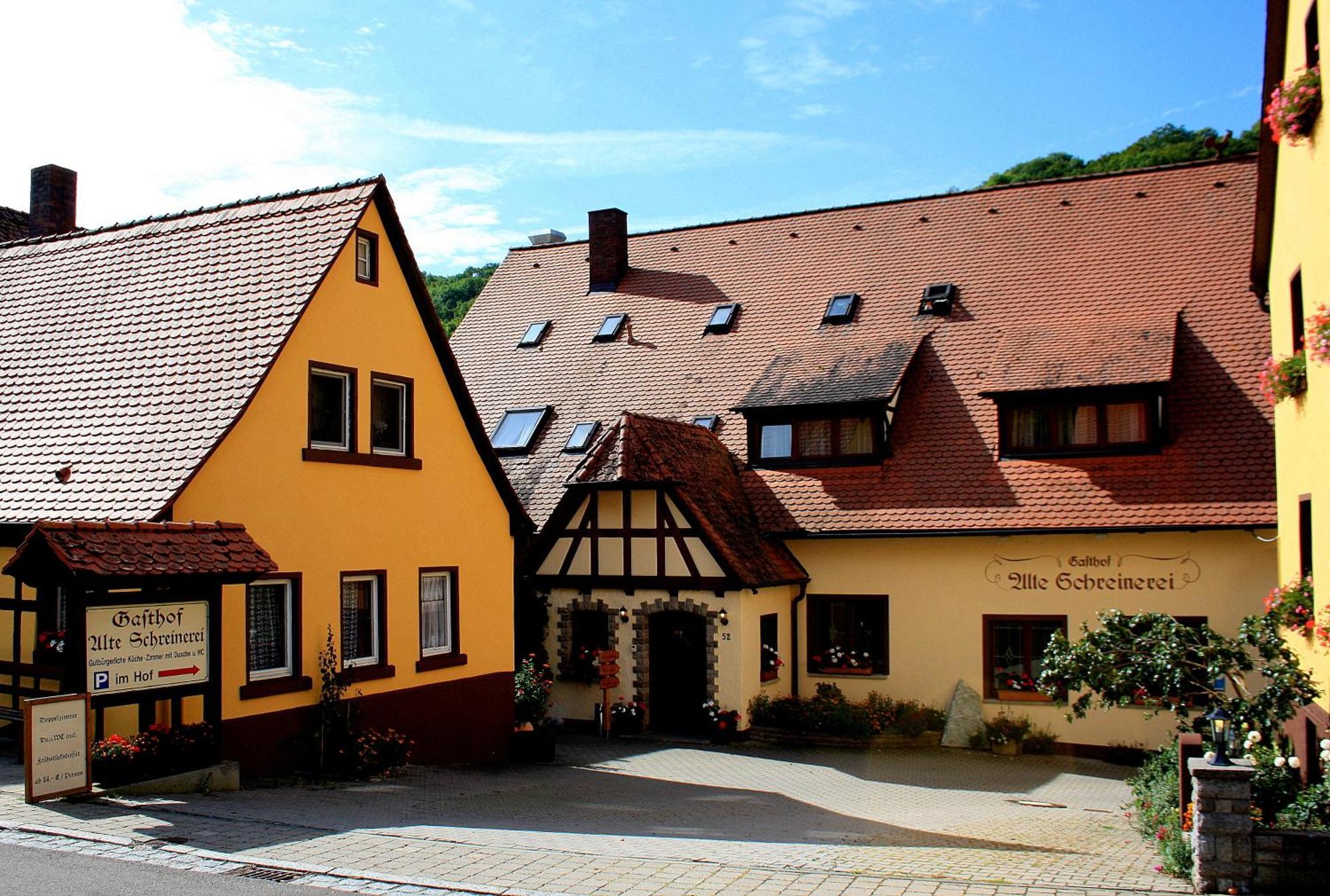 Gasthof Alte Schreinerei Rothenburg ob der Tauber Eksteriør billede